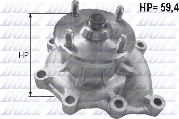 DOLZ K103 - Водяной насос autosila-amz.com