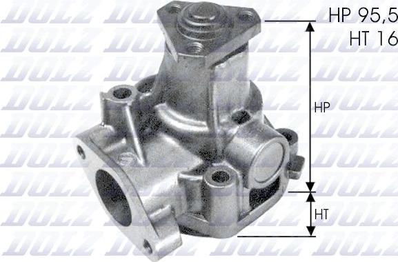 DOLZ L155 - Водяной насос autosila-amz.com