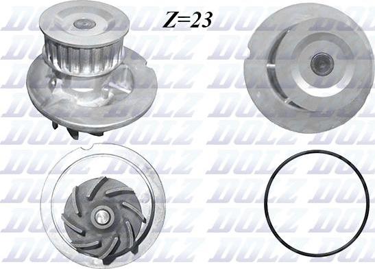 DOLZ O270 - Водяной насос autosila-amz.com