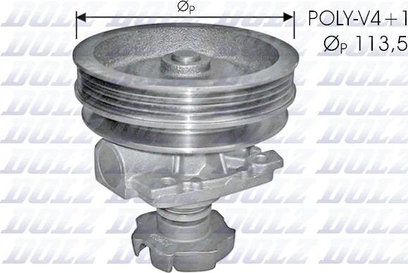 DOLZ S237 - Water Pump autosila-amz.com