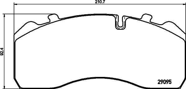 DON CVP036K - Тормозные колодки, дисковые, комплект autosila-amz.com