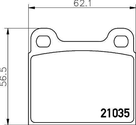 DON PCP1450 - Тормозные колодки, дисковые, комплект autosila-amz.com