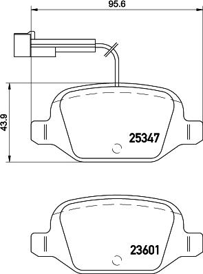 DON PCP1520 - Тормозные колодки, дисковые, комплект autosila-amz.com