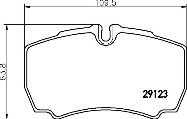 DON PCP1676 - Тормозные колодки, дисковые, комплект autosila-amz.com