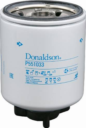 Donaldson P551033 - Фильтр топливный грубой очистки RVI Access, Midlum II, Premium Distribution/Route/Lander, VO FL/FE I autosila-amz.com