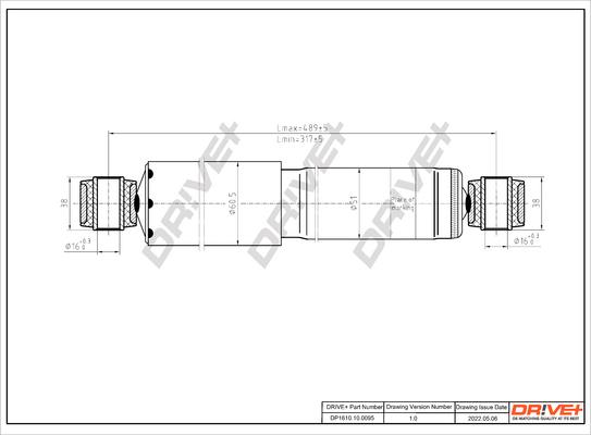 Dr!ve+ DP1610.10.0095 - Амортизатор autosila-amz.com