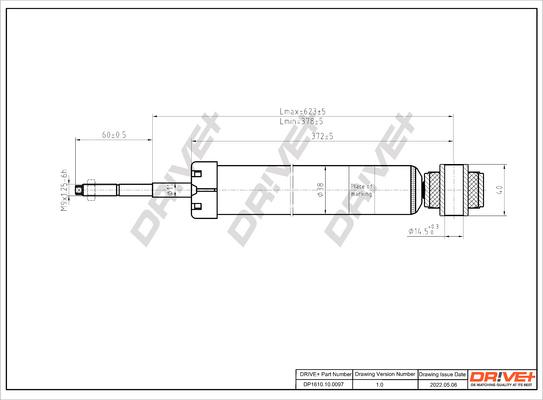 Dr!ve+ DP1610.10.0097 - Амортизатор autosila-amz.com