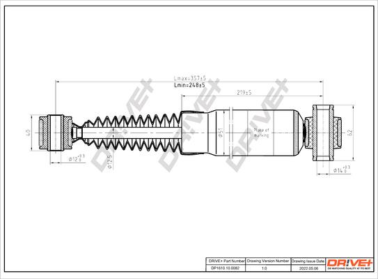 Dr!ve+ DP1610.10.0082 - Амортизатор autosila-amz.com