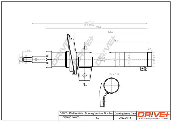 Dr!ve+ DP1610.10.0031 - Амортизатор autosila-amz.com