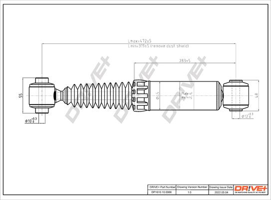 Dr!ve+ DP1610.10.0144 - Амортизатор autosila-amz.com