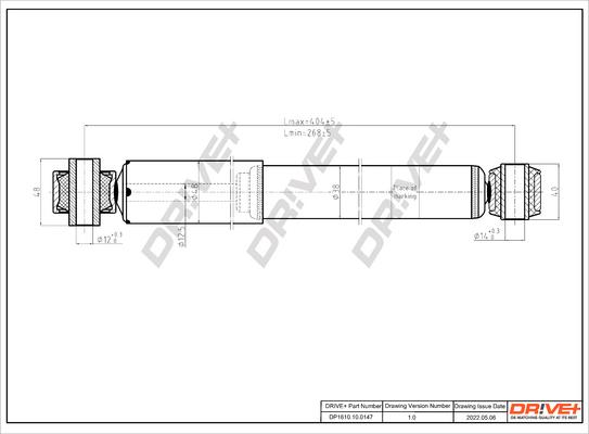 Dr!ve+ DP1610.10.0147 - Амортизатор autosila-amz.com