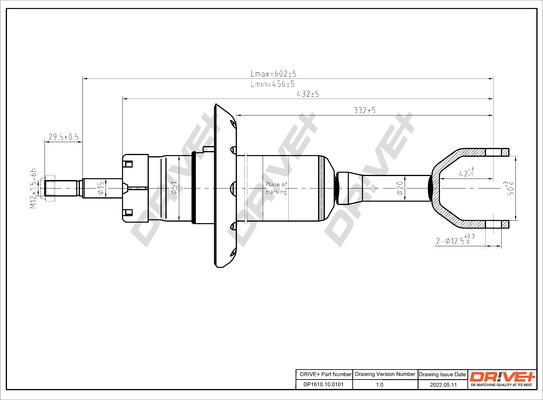 Dr!ve+ DP1610.10.0101 - Амортизатор autosila-amz.com