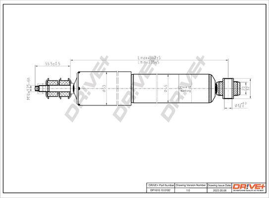 Dr!ve+ DP1610.10.0182 - Амортизатор autosila-amz.com