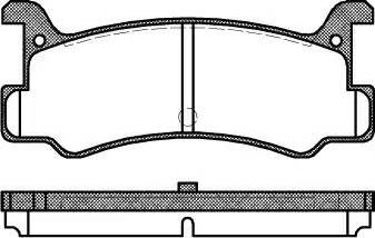 Nisshinbo PF-5139 - Тормозные колодки, дисковые, комплект autosila-amz.com