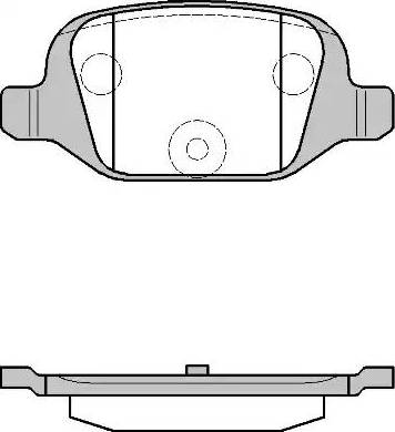 Triscan 40LP1678 - Тормозные колодки, дисковые, комплект autosila-amz.com