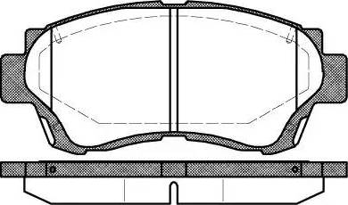 Dr!ve+ DP1010.10.0355 - Тормозные колодки, дисковые, комплект autosila-amz.com