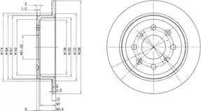 Dr!ve+ DP1010.11.0048 - Тормозной диск autosila-amz.com