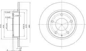 Dr!ve+ DP1010.11.0056 - Тормозной диск autosila-amz.com