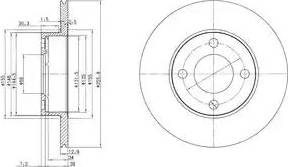 Unipart GBD273 - Тормозной диск autosila-amz.com