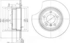 Dr!ve+ DP1010.11.0191 - Тормозной диск autosila-amz.com