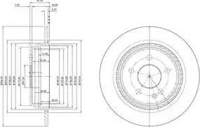 Dr!ve+ DP1010.11.0270 - Тормозной диск autosila-amz.com