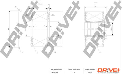 Dr!ve+ DP1110.11.0055 - Масляный фильтр autosila-amz.com