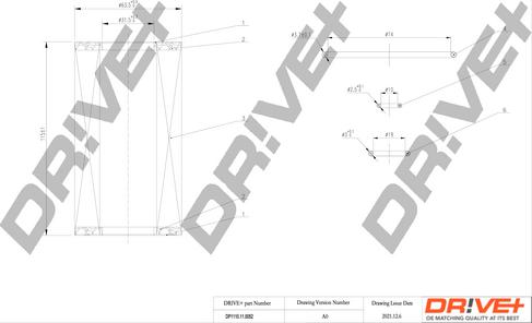 Dr!ve+ DP1110.11.0052 - Масляный фильтр autosila-amz.com