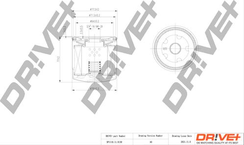 Dr!ve+ DP1110.11.0130 - Масляный фильтр autosila-amz.com