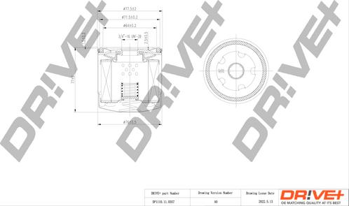 Dr!ve+ DP1110.11.0357 - Масляный фильтр autosila-amz.com