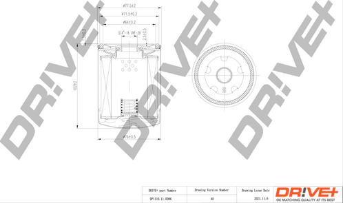 Dr!ve+ DP1110.11.0266 - Масляный фильтр autosila-amz.com