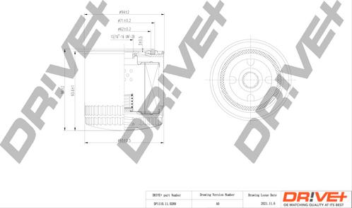 Dr!ve+ DP1110.11.0289 - Масляный фильтр autosila-amz.com