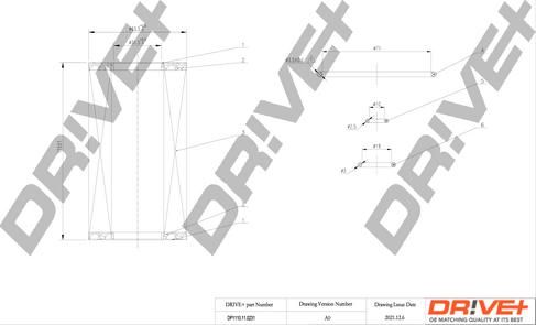 Dr!ve+ DP1110.11.0231 - Масляный фильтр autosila-amz.com