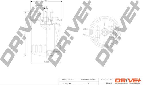 Dr!ve+ DP1110.13.0041 - Топливный фильтр autosila-amz.com