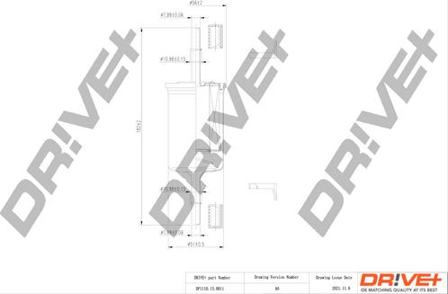 Dr!ve+ DP1110.13.0011 - Топливный фильтр autosila-amz.com