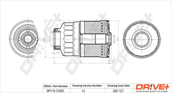 Dr!ve+ DP1110.13.0031 - Топливный фильтр autosila-amz.com