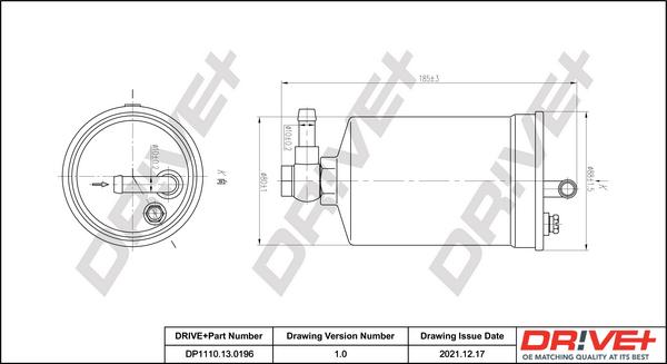 Dr!ve+ DP1110.13.0196 - Топливный фильтр autosila-amz.com