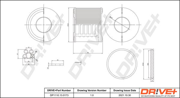 Dr!ve+ DP1110.13.0173 - Топливный фильтр autosila-amz.com