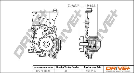 Dr!ve+ DP2310.10.098 - Водяной насос autosila-amz.com