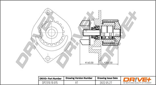 Dr!ve+ DP2310.10.015 - Водяной насос autosila-amz.com