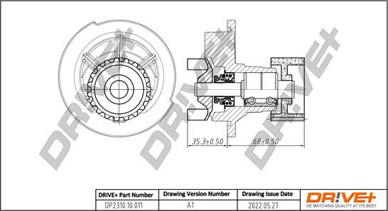 Dr!ve+ DP2310.10.011 - Водяной насос autosila-amz.com