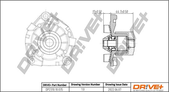 Dr!ve+ DP2310.10.035 - Водяной насос autosila-amz.com