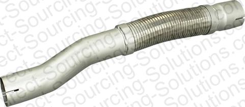 DSS 430044 - Труба выхлопного газа autosila-amz.com