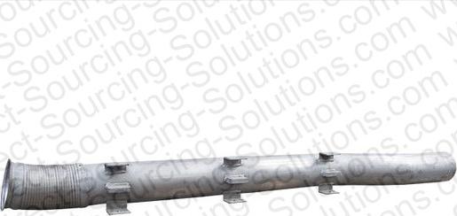 DSS 530125 - Труба выхлопного газа autosila-amz.com