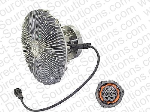 DSS 620031 - Сцепление, вентилятор радиатора autosila-amz.com