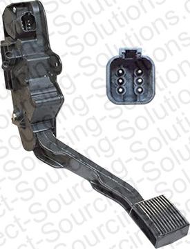 DSS 6230023 - Педаль акселератора autosila-amz.com