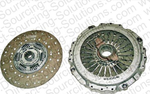 DSS 104621OEM - Комплект сцепления autosila-amz.com