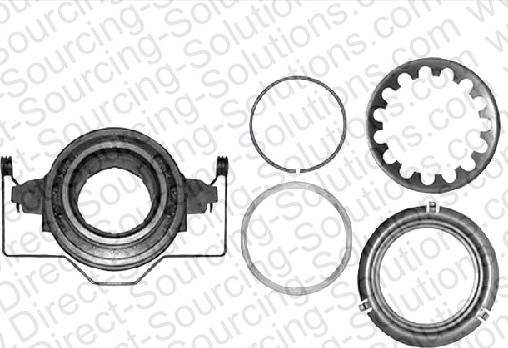 DSS 204627 - Выжимной подшипник сцепления autosila-amz.com