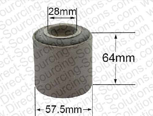 DSS 207027 - Втулка стабилизатора autosila-amz.com