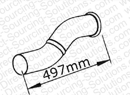 DSS 230422 - Труба выхлопного газа autosila-amz.com