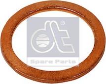 DT Spare Parts 9.01001 - Уплотнительное кольцо, резьбовая пробка маслосливного отверстия autosila-amz.com
